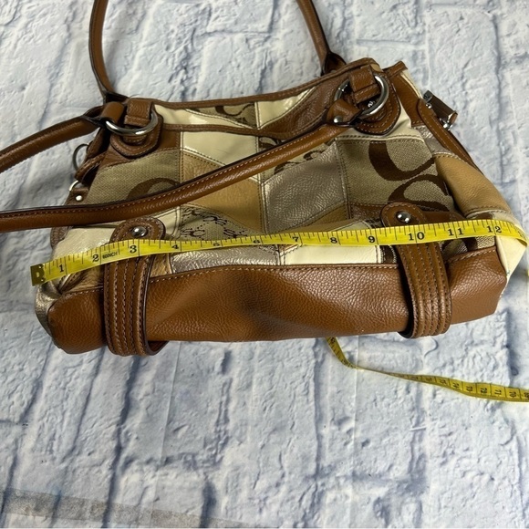 Sophia Caperelli bag brown/tan boho patchwork - Picture 6 of 16